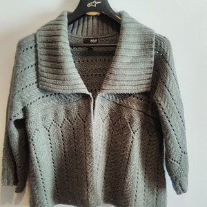 A.N.A. Cardigan Short Sleeve Knitted